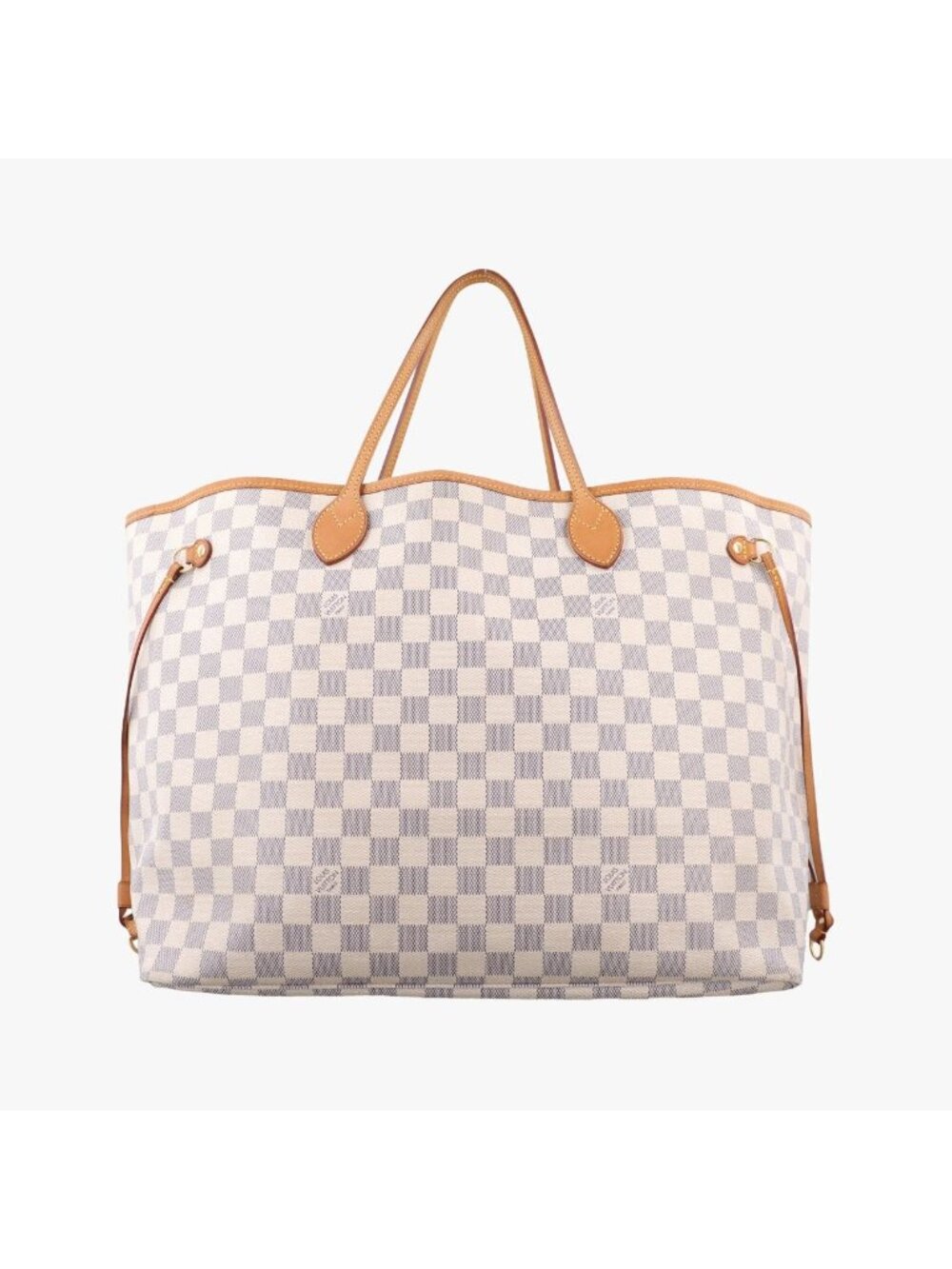 Louis Vuitton Neverfull GM Azur Damier Canvas Tote